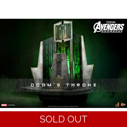 Hot Toys –  Avengers: Doomsday - 1/6th scale Doom's Throne Collectible!